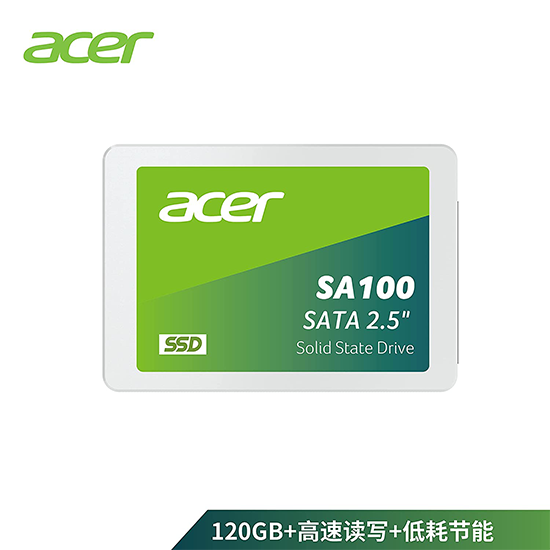 Acer SA100 120GB 3D NAND SATA 2.5 inch Internal SSD-561MB/s R, 474MB/s W Speed